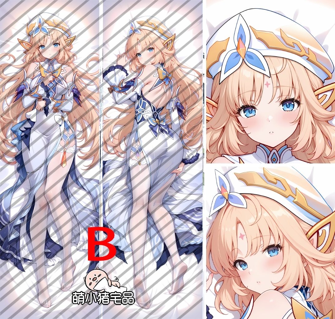 Genshin Impact Nicole Reeyn Anime Dakimakura Body Pillow Cover