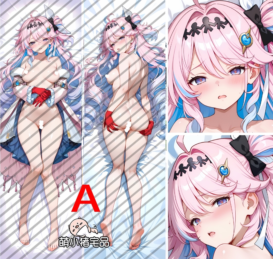 Wuthering Waves Denia Anime Dakimakura Body Pillow Cover
