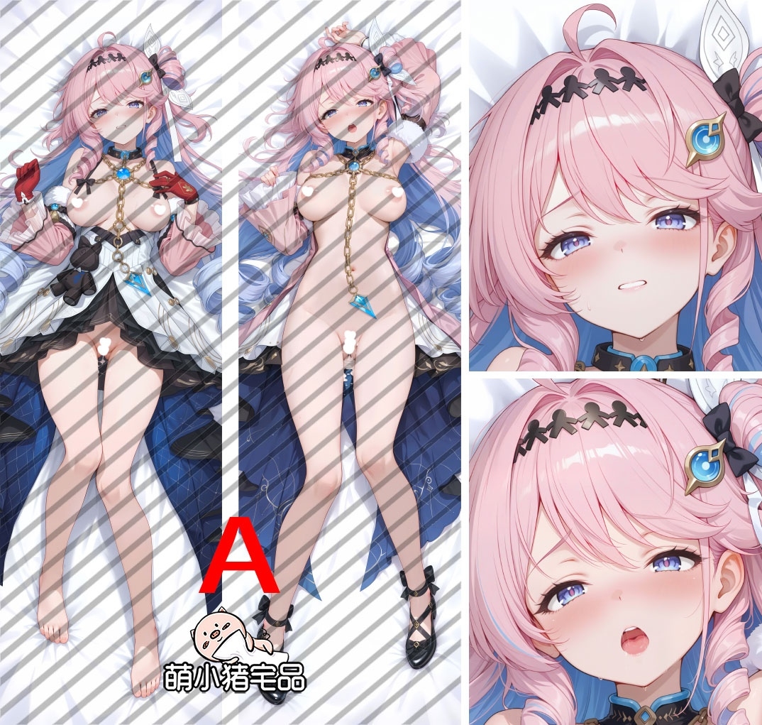 Wuthering Waves Denia Anime Dakimakura Body Pillow Cover