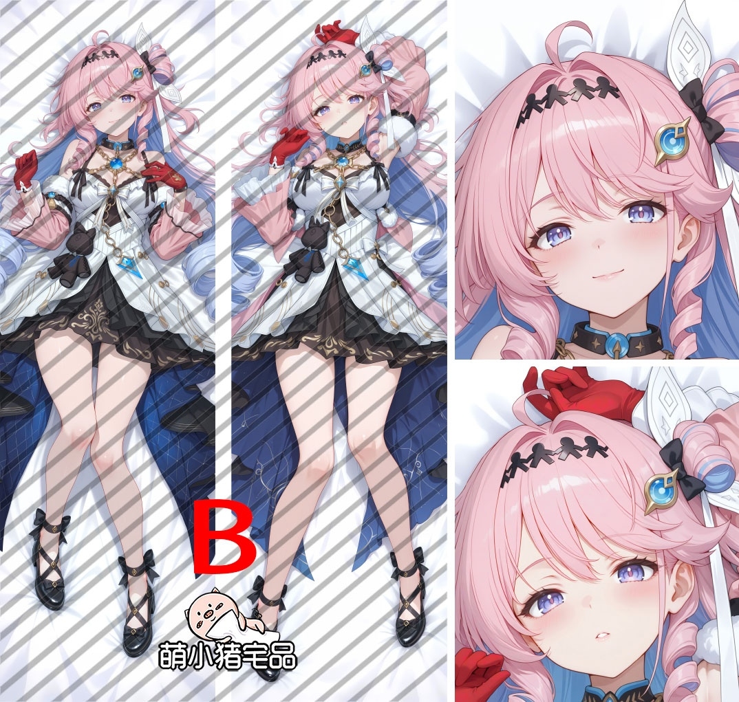 Wuthering Waves Denia Anime Dakimakura Body Pillow Cover