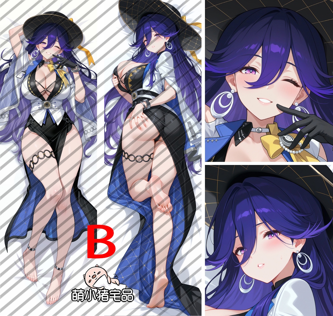 Wuthering Waves Lucilla Anime Dakimakura Body Pillow Cover