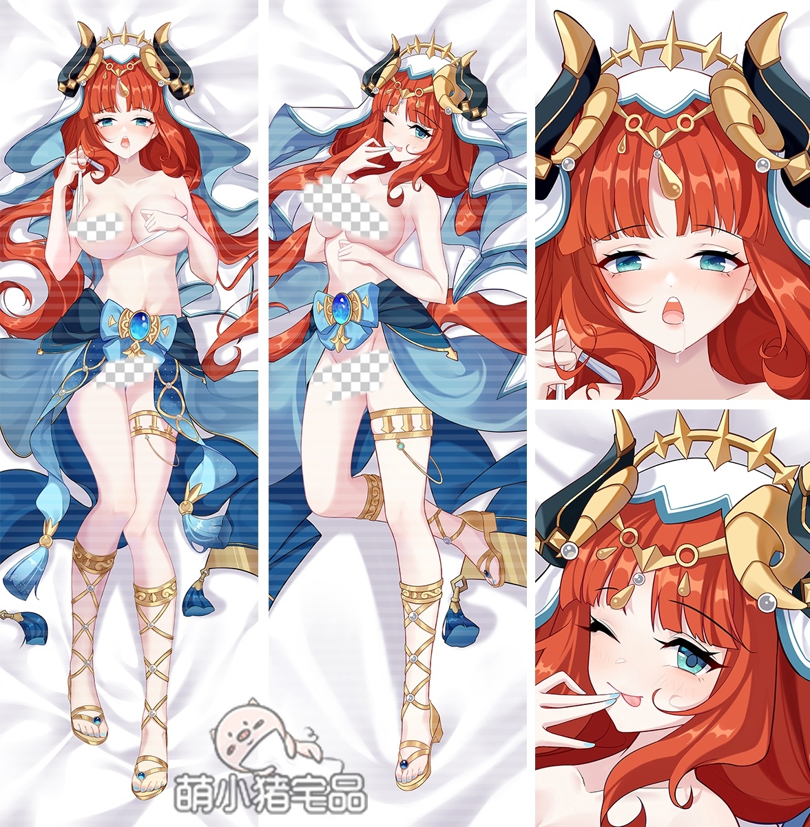 Genshin Impact Nilou Anime Dakimakura Pillow Cover