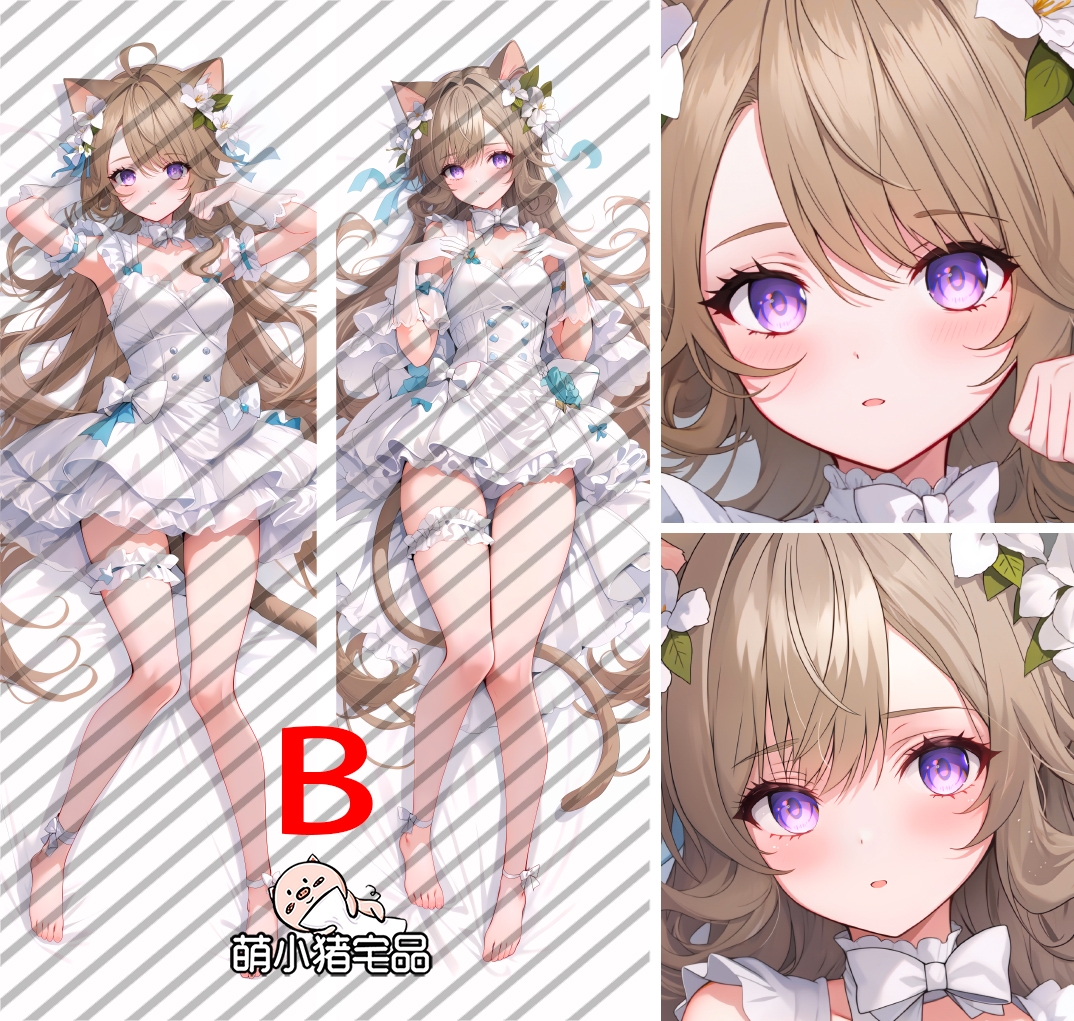 Genshin Impact Lynette Anime Dakimakura Pillow Cover