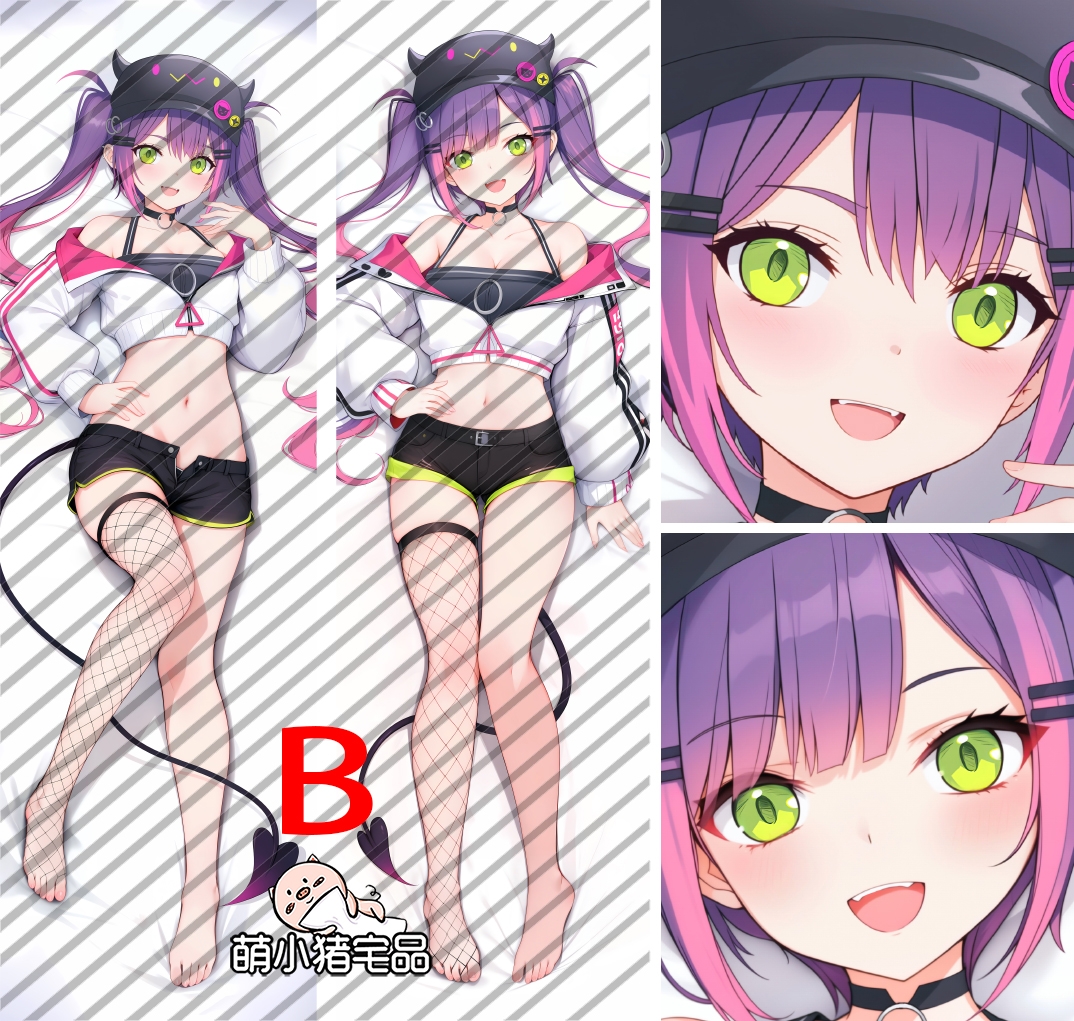 Virtual YouTuber Tokoyami Towa Anime Dakimakura Pillow Cover