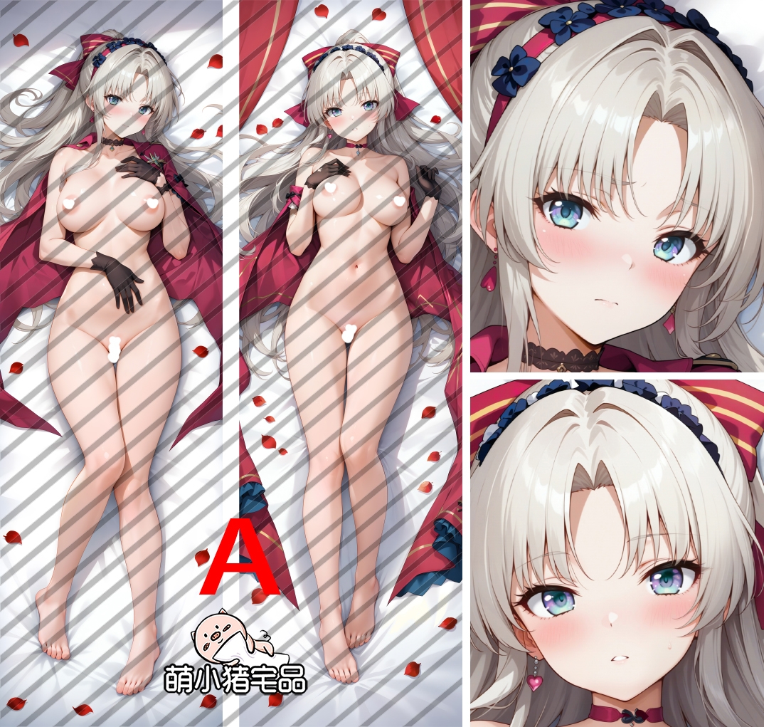 Wuthering Waves Carlotta Montelli Anime Dakimakura Body Pillow Cover