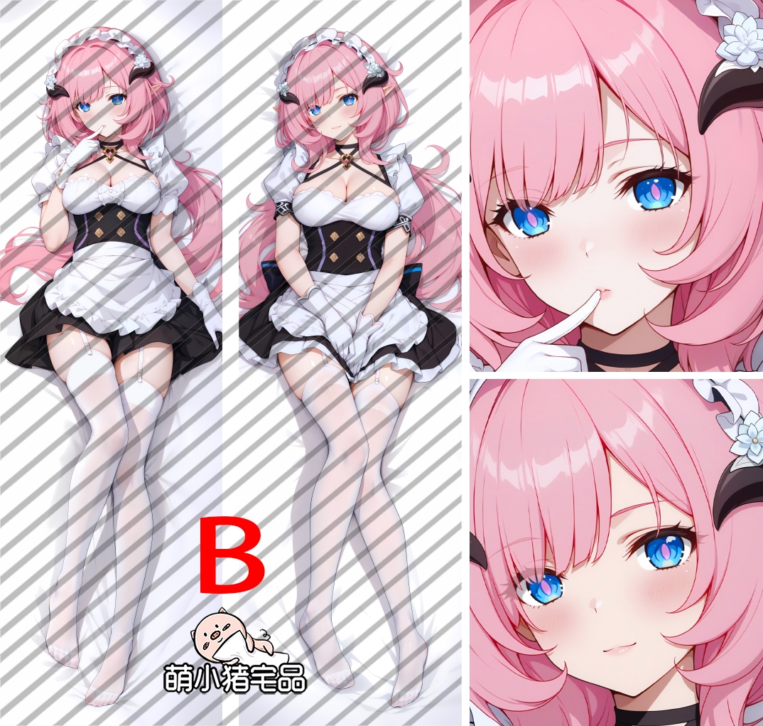 Honkai Impact 3rd Elysia Anime Dakimakura Body Pillow Cover