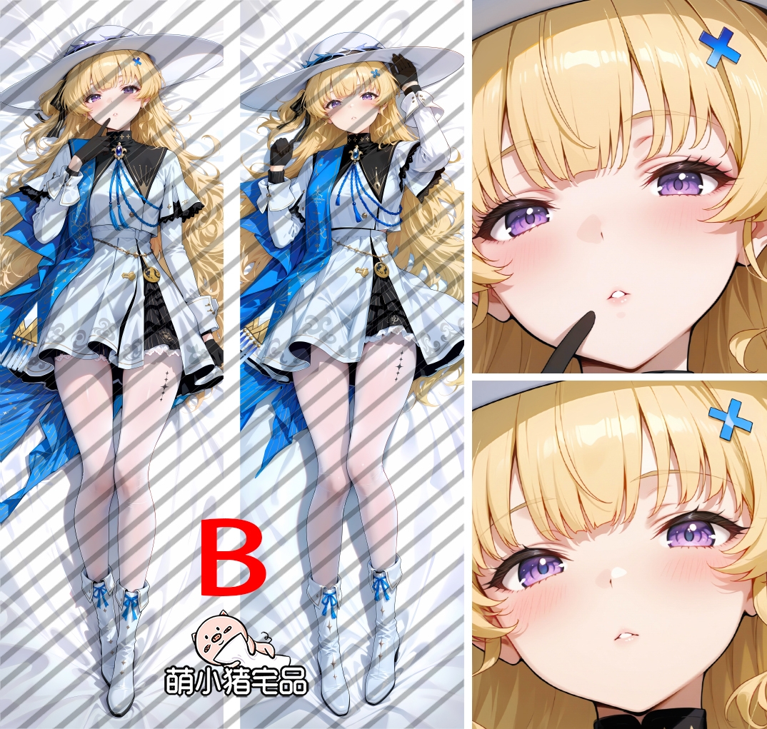Wuthering Waves Phoebe Anime Dakimakura Body Pillow Cover