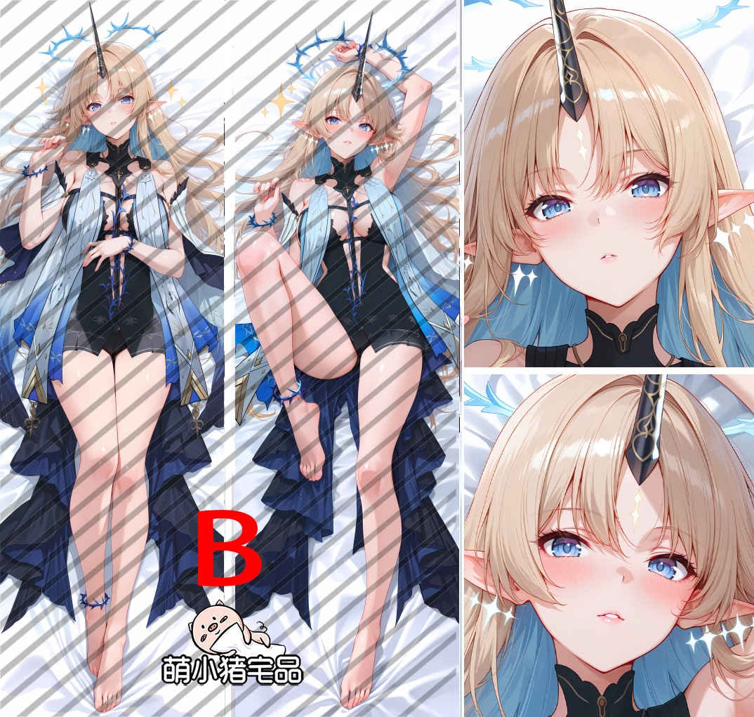 Wuthering Waves Cartethyia Anime Dakimakura Pillow Cover