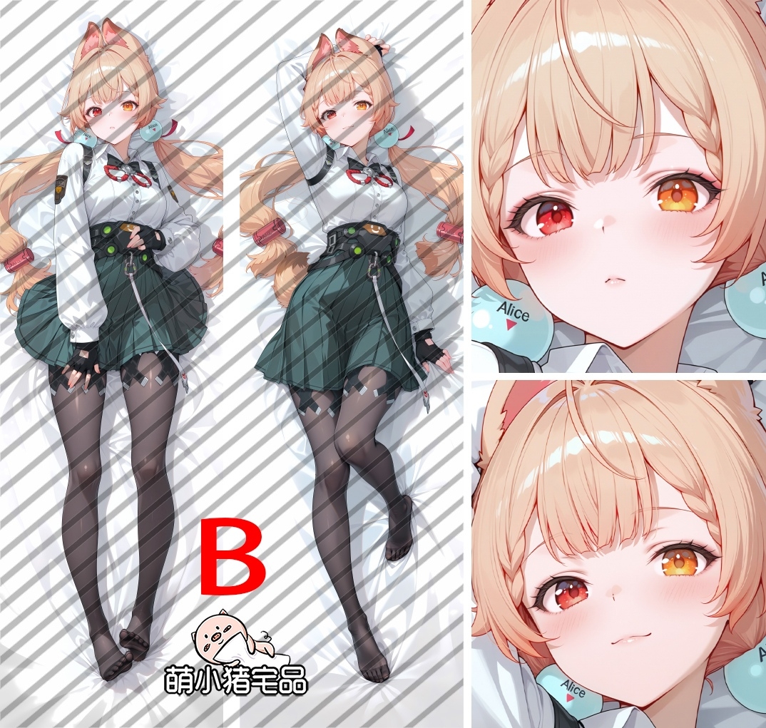 Zenless Zone Zero Alice Thymefield Anime Dakimakura Body Pillow Cover