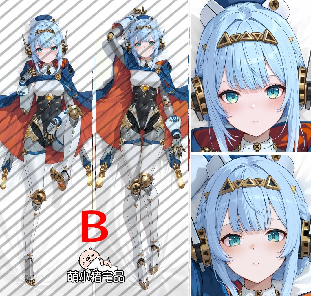 Genshin Impact Ineffa  Anime Dakimakura Body Pillow Cover