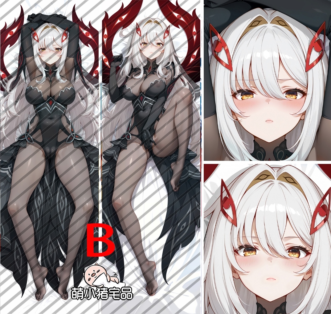 Genshin Impact Ronova Anime Dakimakura Pillow Cover