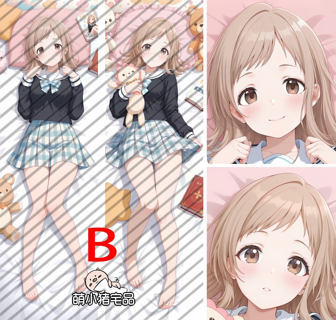 The Idolmaster: Shiny Colors Mano Sakuragi Anime Dakimakura Pillow Cover