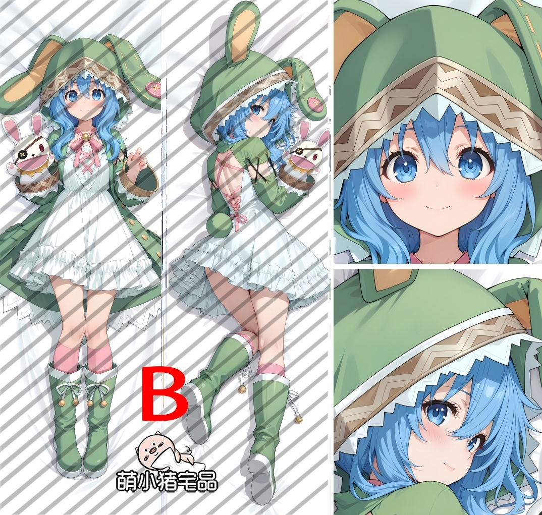 Date A Live Yoshino Himekawa Anime Dakimakura Pillow Cover