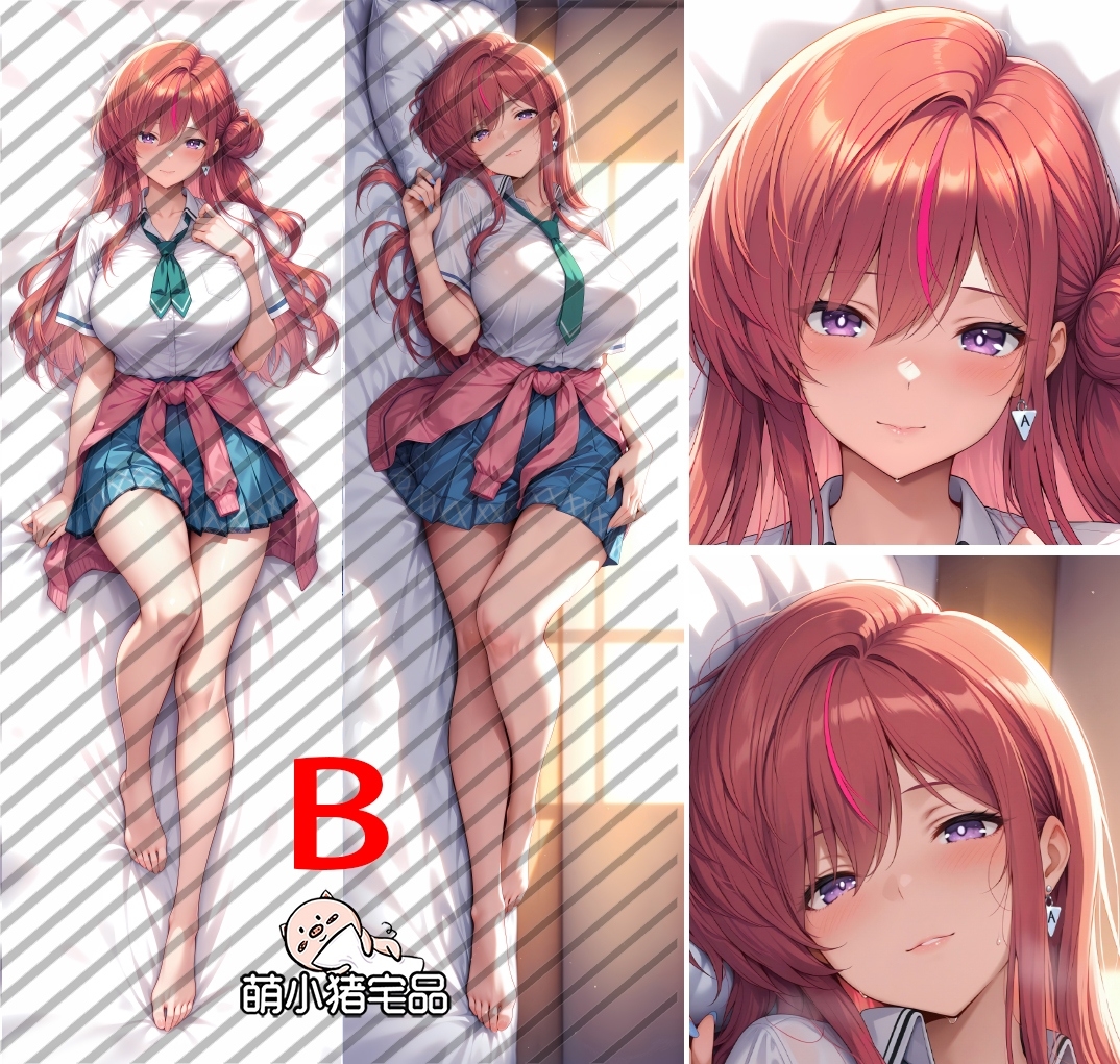 Amakano 3 Yanagi Kanon Anime Dakimakura Pillow Cover