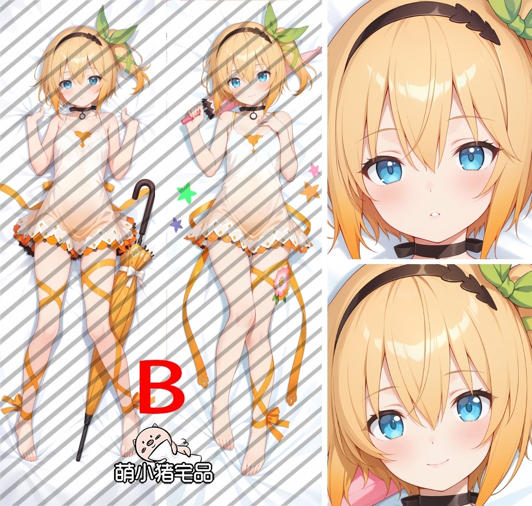 Tales of Zestiria Edna Anime Dakimakura Body Pillow Cover