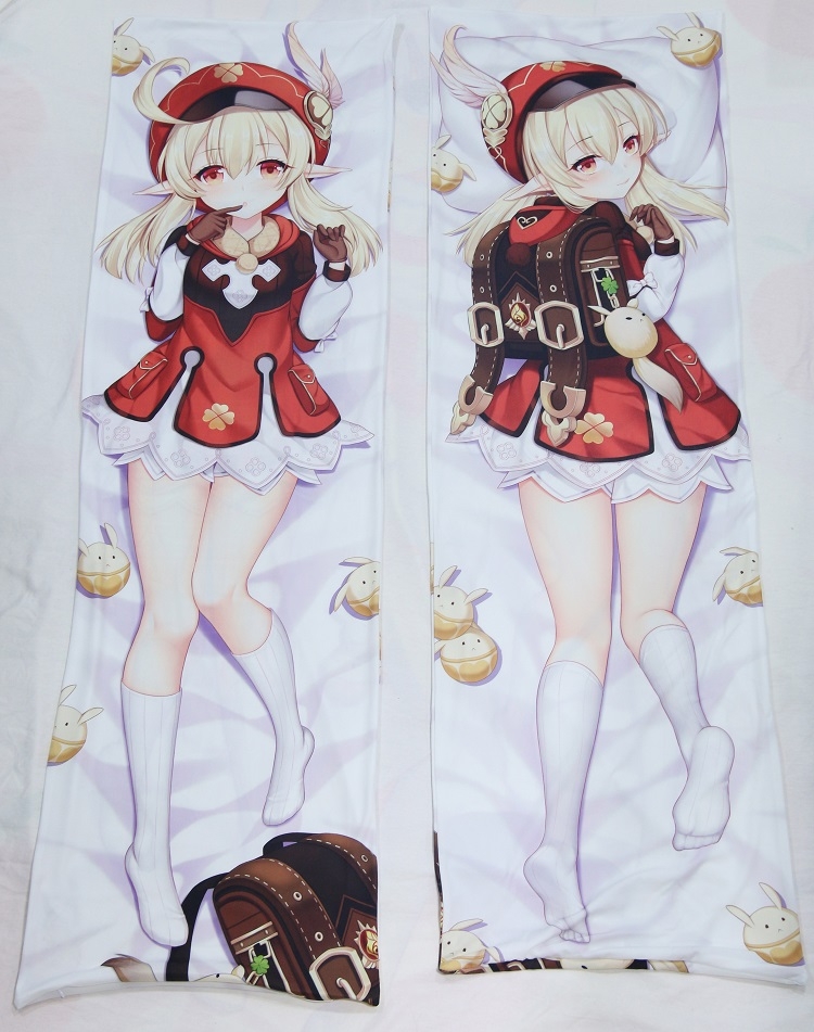 Genshin Impact Klee 3D Detachable Pillow Cover（Including 3D Breasts or Hips）
