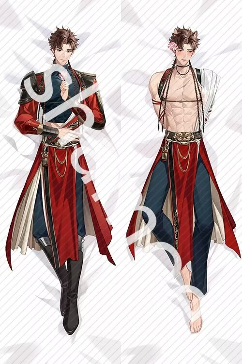 Ashes of the Kingdom Sun Ce Anime Dakimakura Pillow Cover