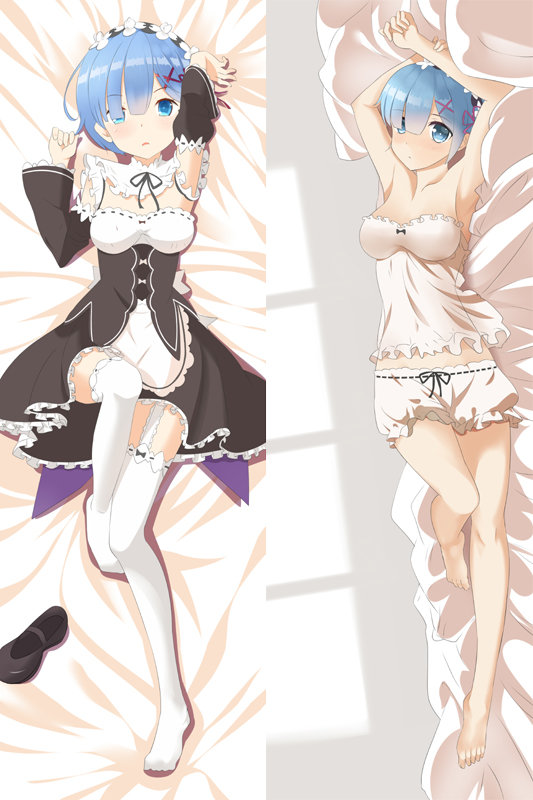 Re:Zero Rem Anime Dakimakura Pillow Cover66048