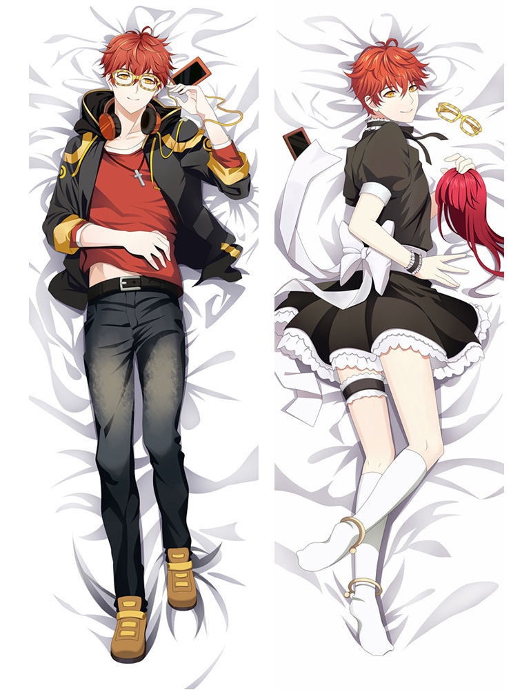 Mystic Messenger Saeyoung Luciel Choi Defender of Justice 707 Anime Dakimakura Pillow Cover