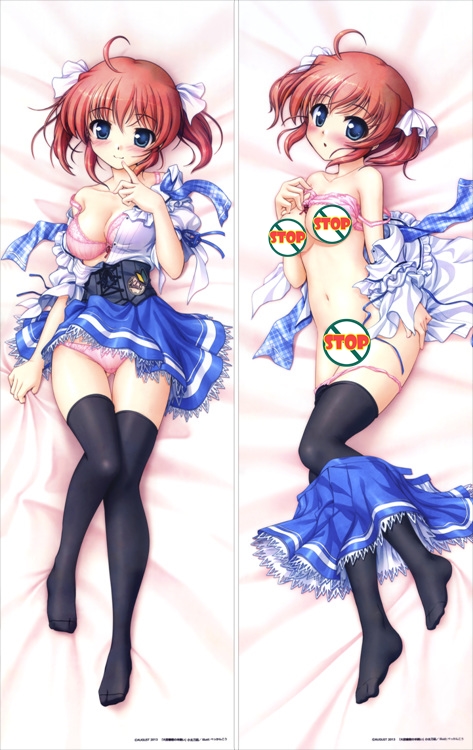 Daitoshokan no Hitsujikai Nagi Kodachi Anime Dakimakura Body Pillow Cover