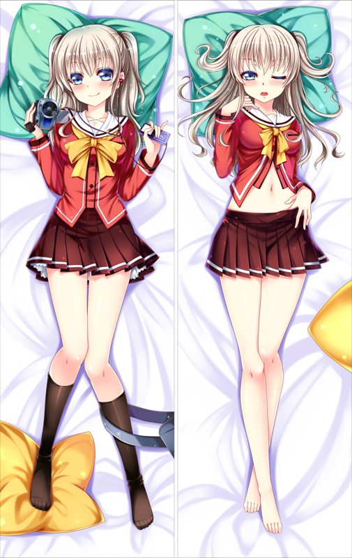 Charlotte Nao Tomori Anime Dakimakura Japanese Pillow Cover