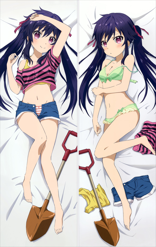 School-Live! Kurumi Ebisuzawa Anime Dakimakura Pillow Cover