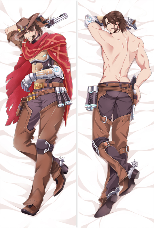 Overwatch McCree Anime Dakimakura Pillow Cover