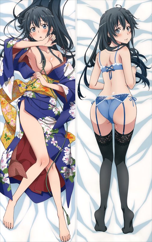 My youth romantic comedy in game is wrong as I expected Yukino Yukinoshita Anime Dakimakura Pillow Cover