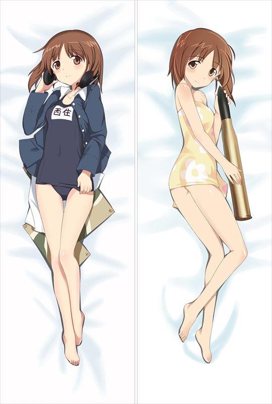 Girls und Panzer Dakimakura Miho Nishizumi Anime Hugging Body Pillow Case Covers