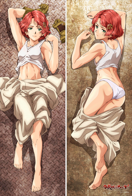 Kabaneri of the Iron Fortress Castle Yuna Anime Dakimakura Pillow Case