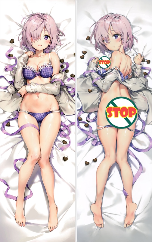 Fate Grand Order FateGO FGO Mash Killier Light Anime Dakimakura Pillow Cover