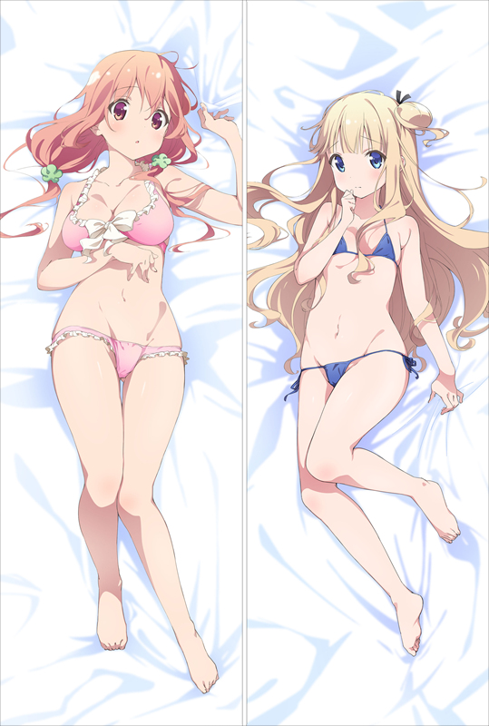 Hinako Note Hinako Sakuragi&Mayuki Hiiragi Anime Dakimakura Pillow Case