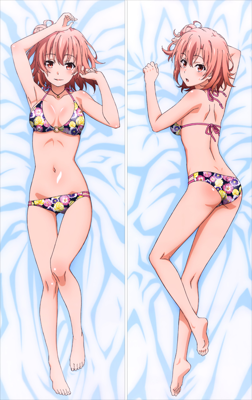 My Youth Romantic Comedy Is Wrong, As I Expected Yui Yuigahama Anime Dakimakura Pillow Cover