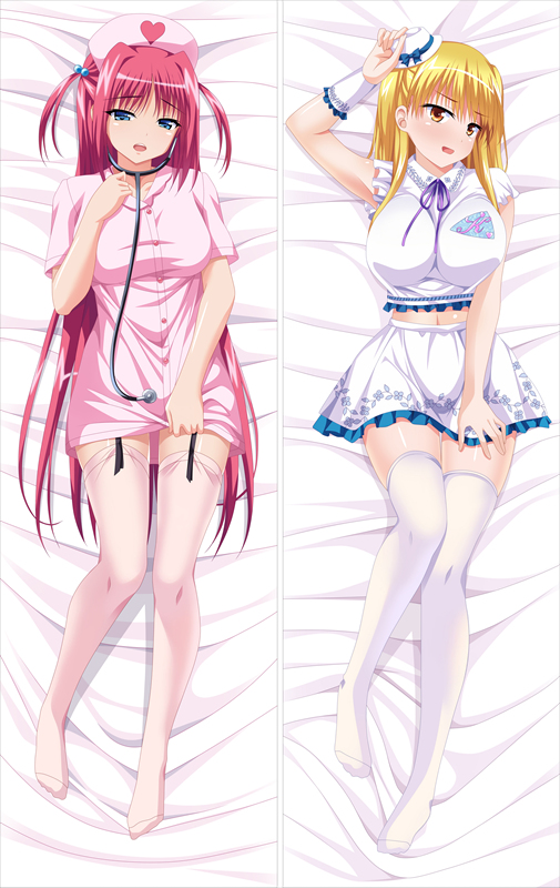 Fukubiki! Triangle Shinonome Miharu Anime Dakimakura Pillow Cover