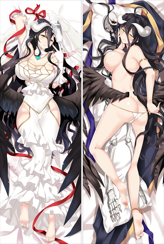 Overlord Albedo Anime Dakimakura Pillow Cover