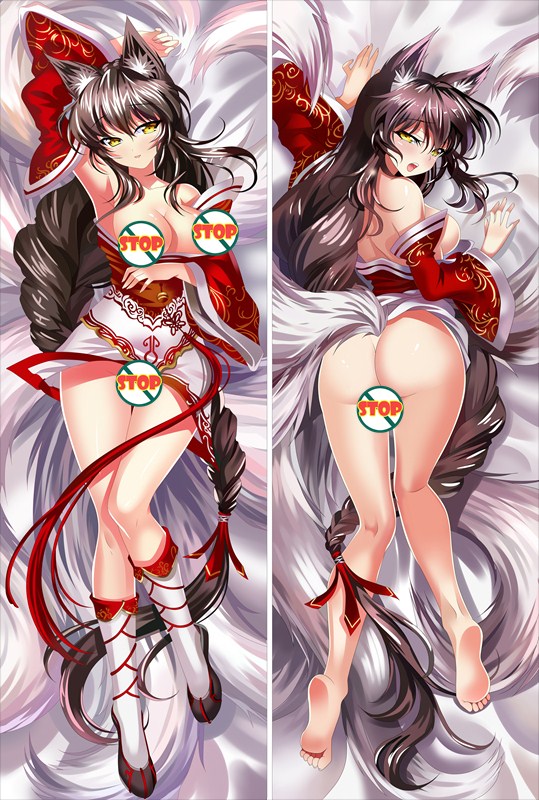 League Of Legends LOL Ahri Anime Dakimakura Pillow Cover