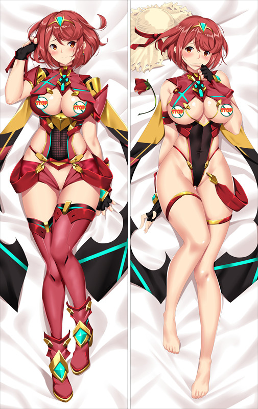 Xenoblade Chronicles 2 Homura Akemi Anime Dakimakura Pillow Cover