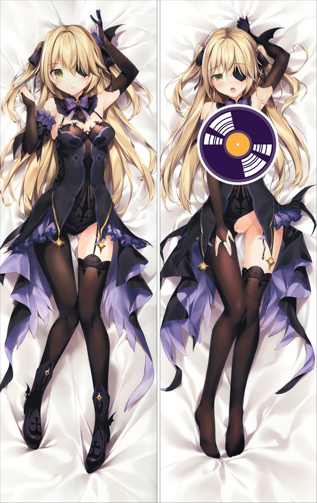 Genshin Impact Fischl Anime Dakimakura Body Pillow Cover
