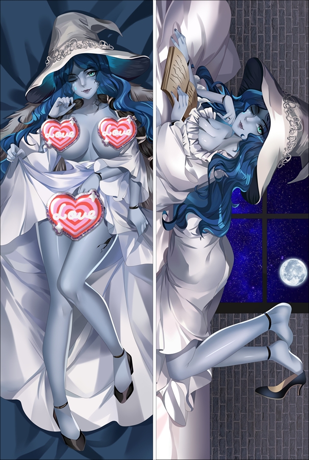 Elden Ring Ranni the Witch Anime Dakimakura Body Pillow Cover