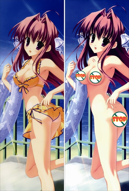 Clear Miki Tsukimura Anime Dakimakura Body Pillow Cover