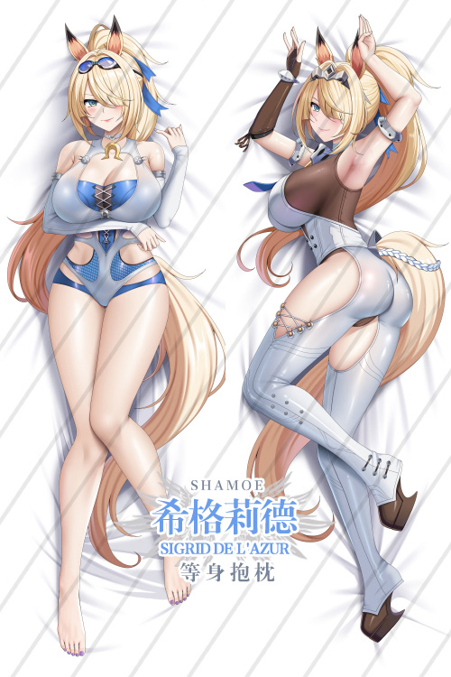 Zenless Zone Zero Sigrid de l’Azur Anime Dakimakura Body Pillow Cover