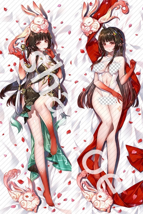 Honkai: Star Rail Lingsha Anime Dakimakura Pillow Cover