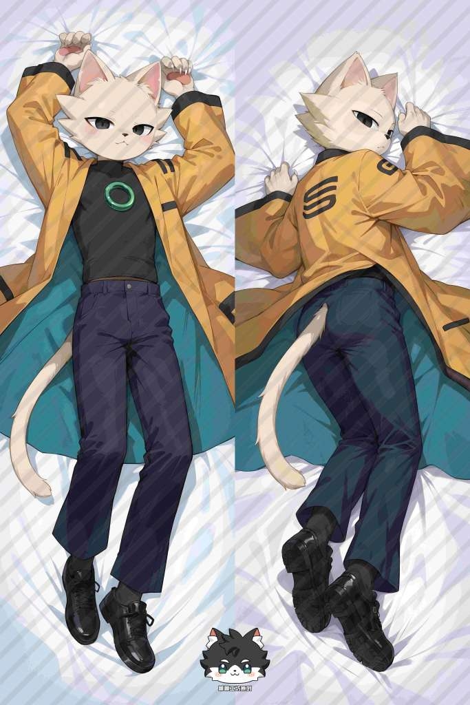 Yi Furry Anime Dakimakura Body Pillow Cover