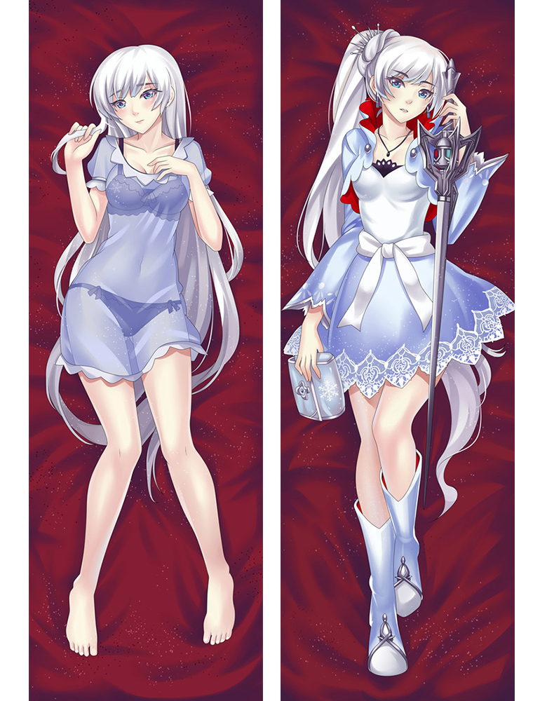 RWBY Weiss Schnee Anime Dakimakura Pillow Cover612008