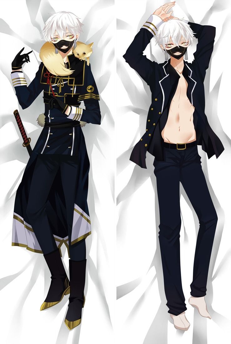 Touken Ranbu Nakigitsune Anime Dakimakura Pillow Cover