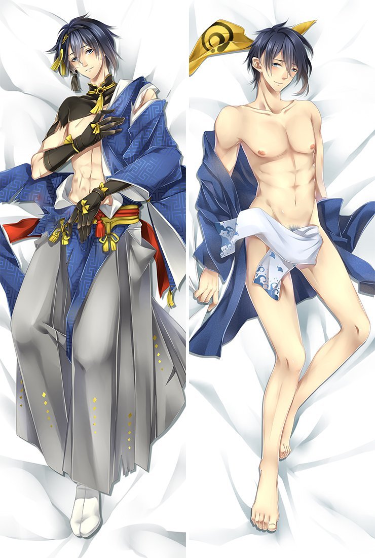 Touken Ranbu Mikazuki Munechika Anime Dakimakura Pillow Cover