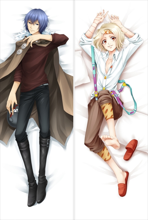 New Anime Tokyo Ghoul JUZO SUZUYA / REI&Kirishima Ayato Dakimakura Bed Hugging Body Pillow Case