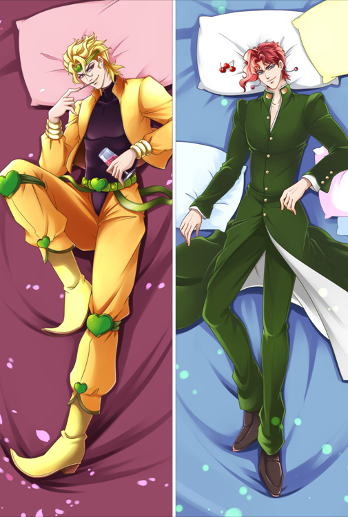 JoJo's Bizarre Adventure Male Anime Dakimakura Body Pillow Cover