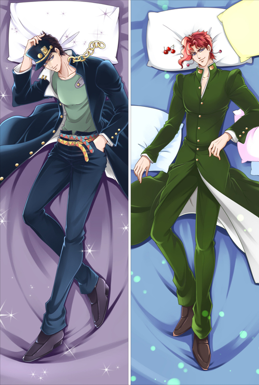 JoJo's Bizarre Adventure Male Anime Dakimakura Body Pillow Cover