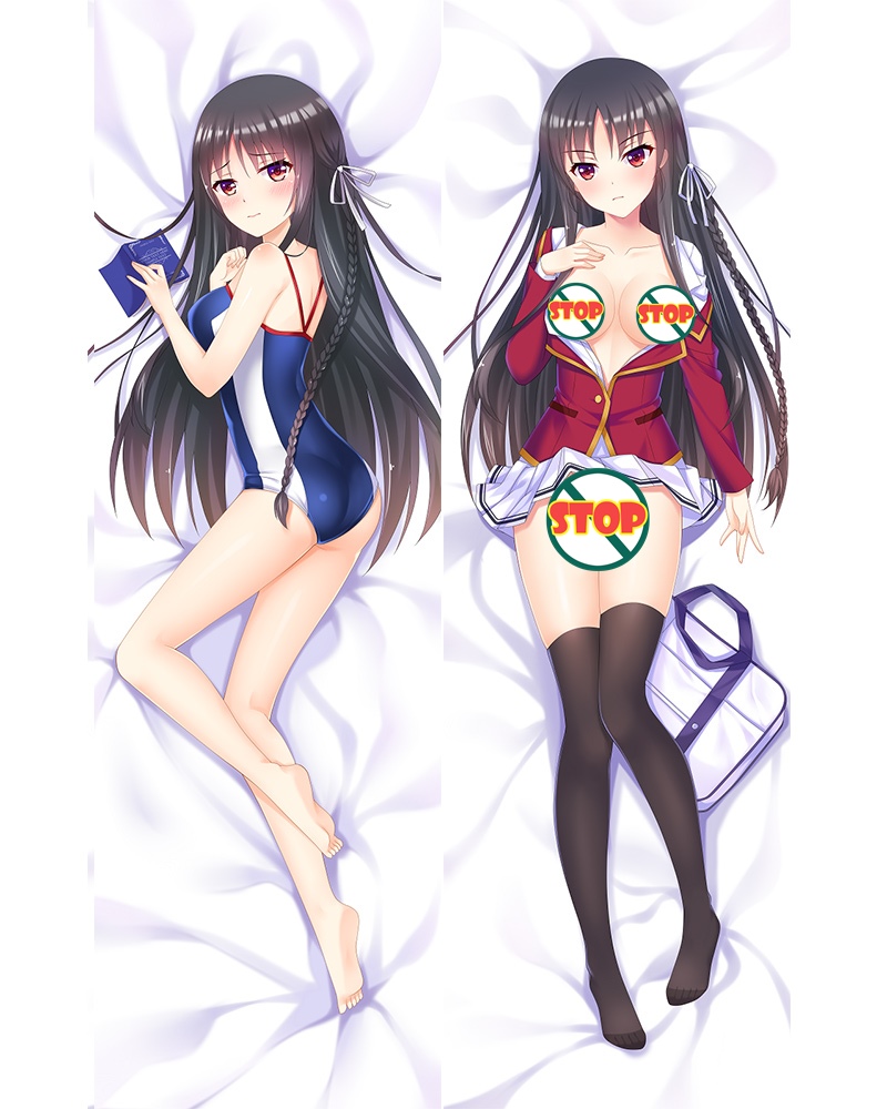 Hot Anime Dakimakura Suzune Horikita Classroom of the Elite Pillow Cover